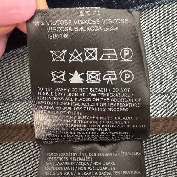 Philipp Plein Denim Blazer NWOT, Size 3XL runs small - Picture 16 of 17